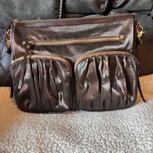 MZ Wallace Metallic Bronze Bag